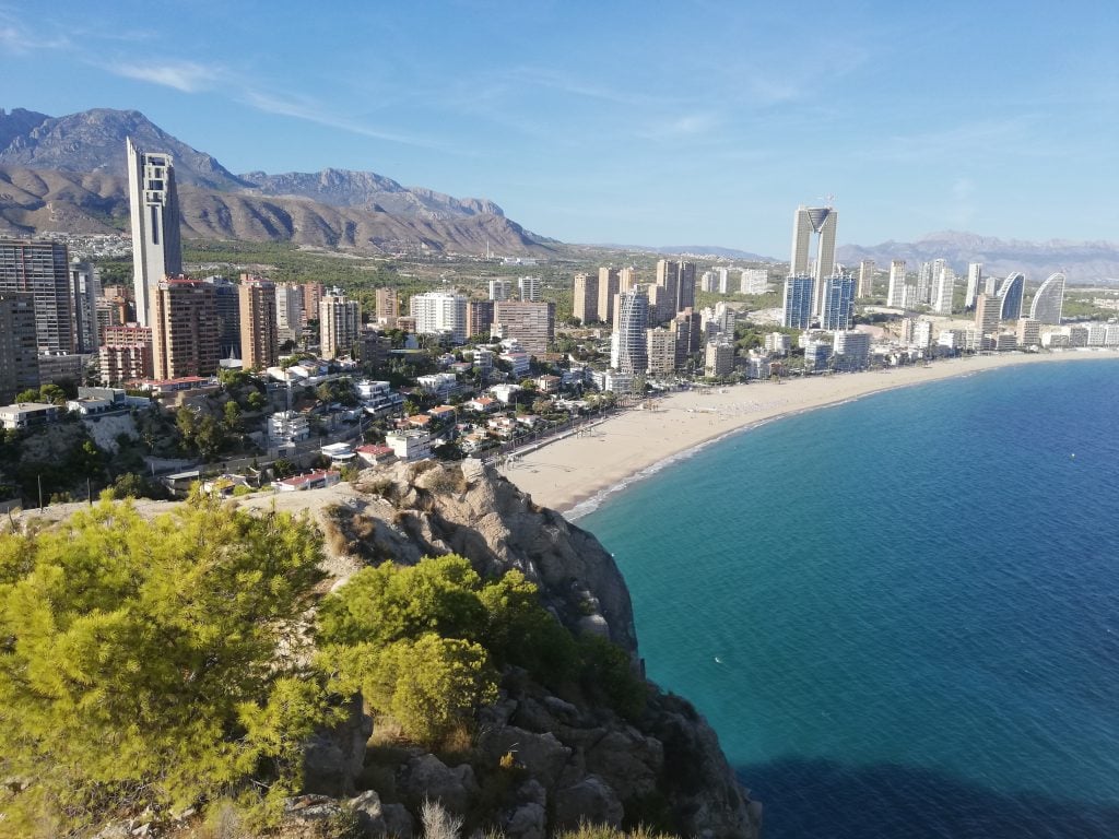 Vista desde el Castellum Benidorm