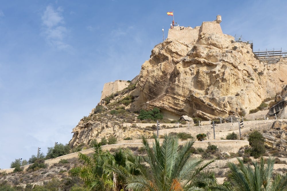 castillo santa barbara alicante